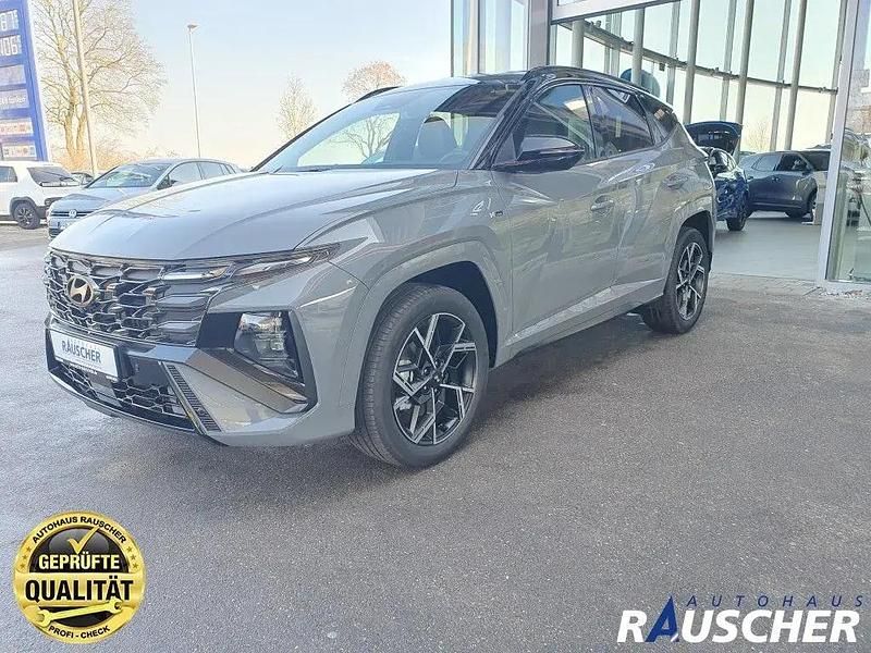 Grau schwarz Gebraucht 2024 Hyundai Tucson N Line SUV | 43.890 € (Teuer) - Bild 1/4