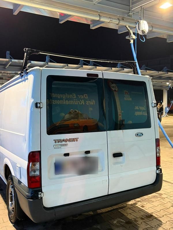 Gebraucht Ford Transit 85 PS (62 kW) 2010 Weiß Van / Kleinbus