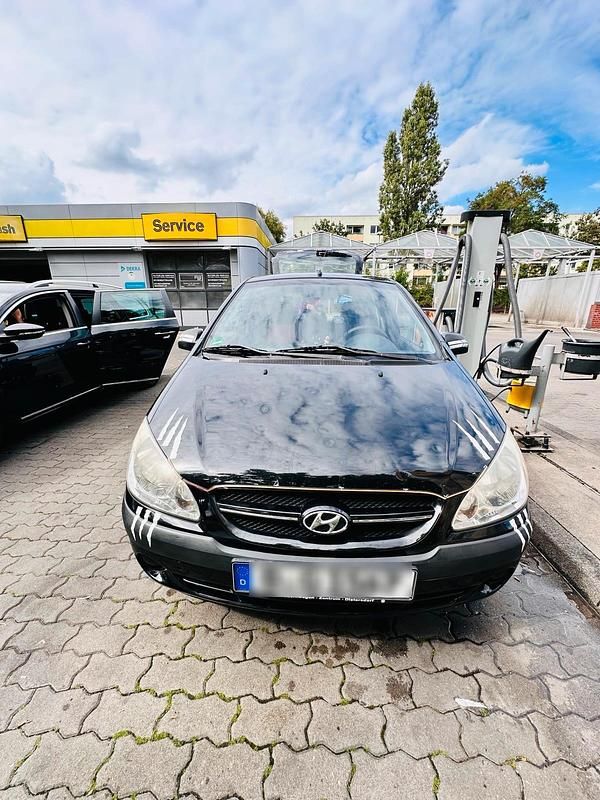 Schwarz Gebraucht 2006 Hyundai Getz Kleinwagen | 1.500 € (Fairer Preis) - Bild 1/4