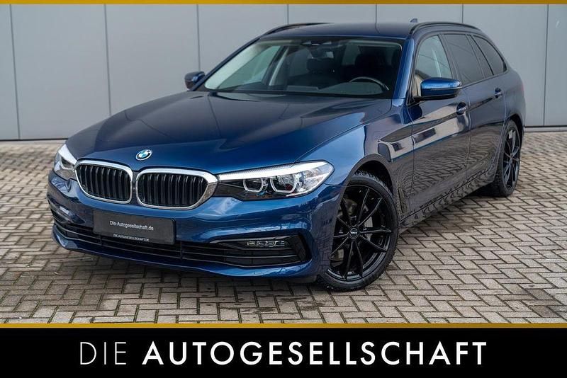 Blau Gebraucht 2019 BMW 525 Sport Line Limousine | 27.990 € (Fairer Preis) - Bild 1/2