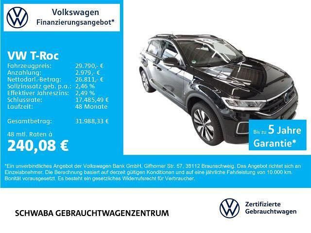 Deep black perleffekt Gebraucht 2024 VW T-Roc Move SUV | 29.790 € (Fairer Preis) - Bild 1/4