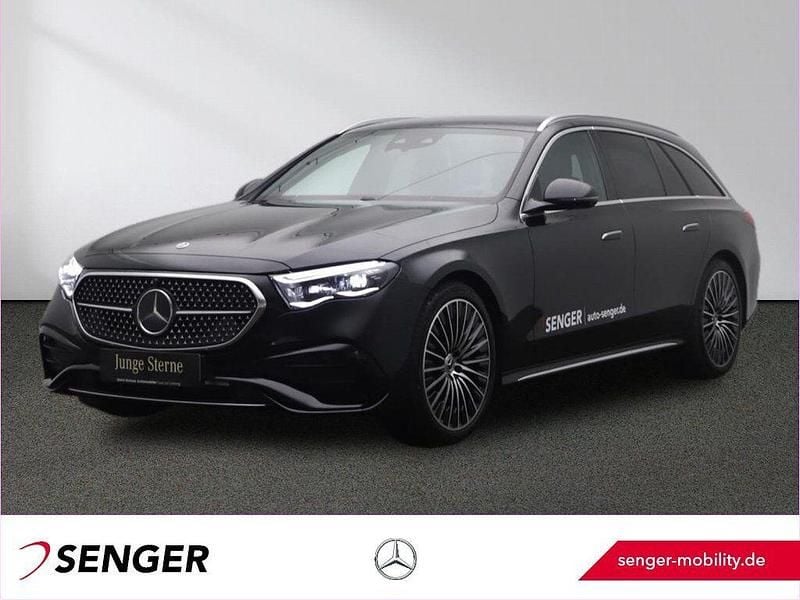 Schwarz Gebraucht 2025 Mercedes E200 AMG line Limousine | 57.980 € (Fairer Preis) - Bild 1/3