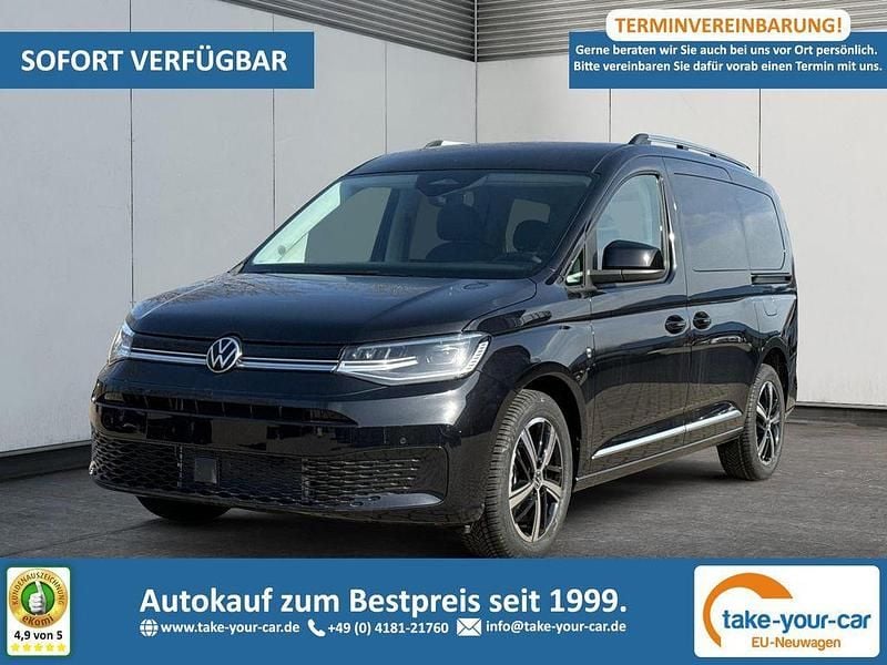 Neu VW Caddy Maxi Style 122 PS (89 kW) 2025 Starlight blue metallic Van / Kleinbus