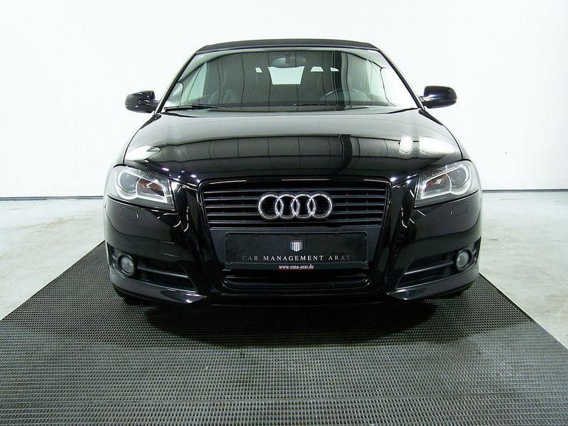 Gebraucht Audi A3 Cabriolet S-line plus 105 PS (77 kW) 2011 Schwarz Cabrio