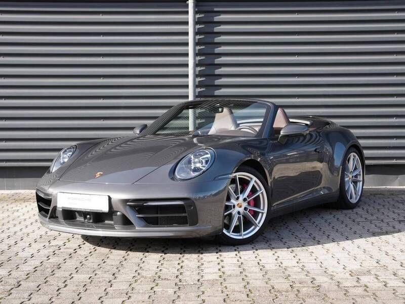 Achatgraumetallic Gebraucht 2021 Porsche 911 Carrera 4S Cabrio | 137.880 € (Fairer Preis) - Bild 1/4