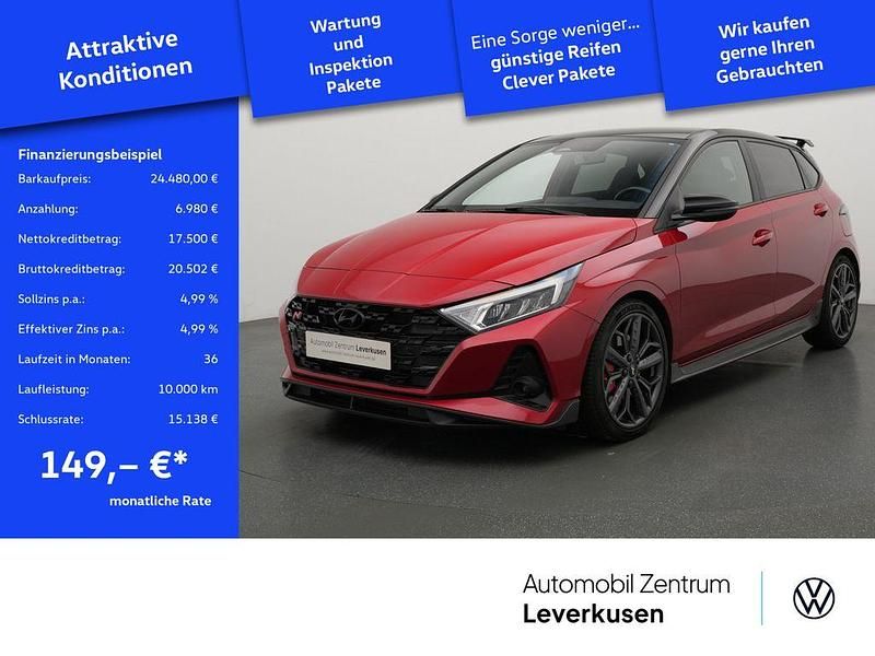 Dragon red Gebraucht 2021 Hyundai i20 N Performance Limousine | 24.480 € (Etwas zu teuer) - Bild 1/4