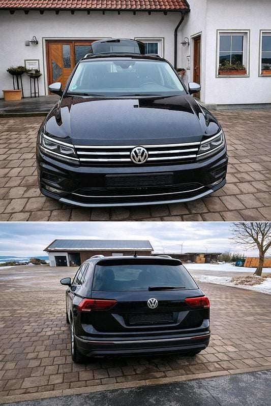 Gebraucht VW Tiguan Allspace 239 PS (175 kW) 2019 Schwarz SUV