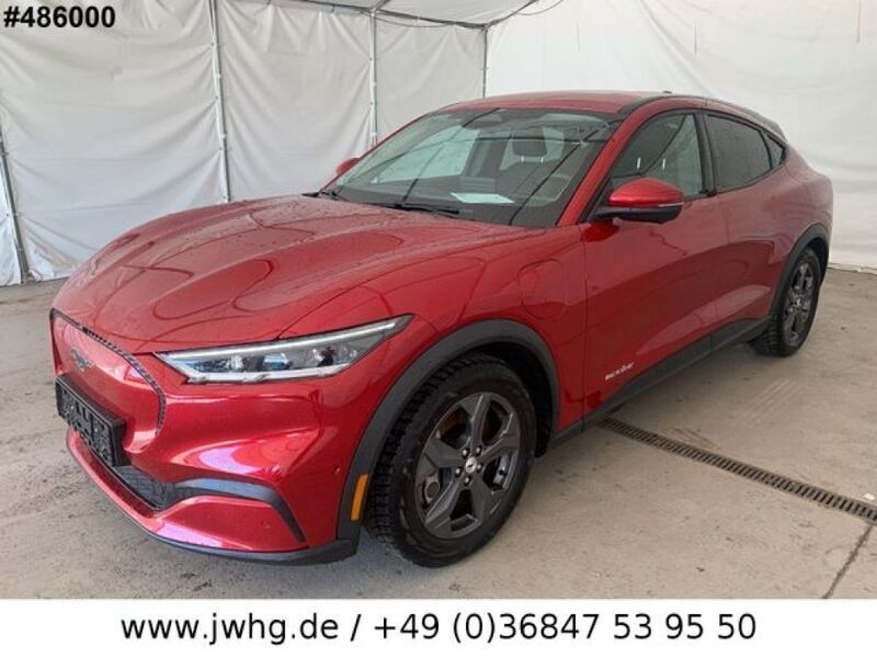Red metallic Gebraucht 2022 Ford Mustang Mach-E SUV | 26.400 € (Superpreis) - Bild 1/4