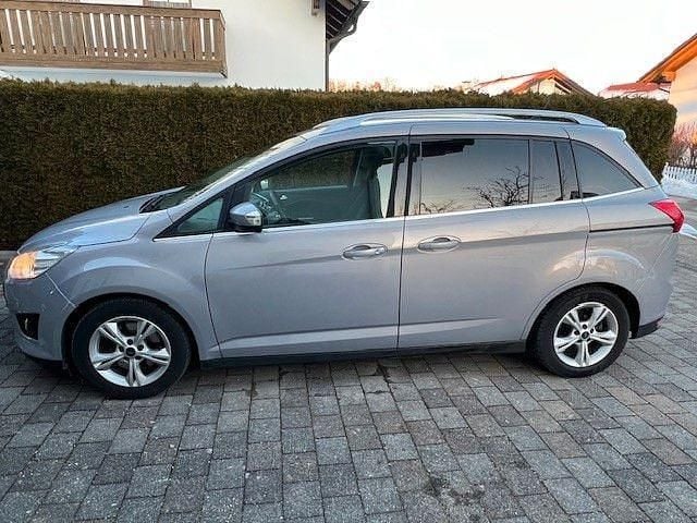 Silber Gebraucht 2013 Ford Grand C-Max Titanium Van / Kleinbus | 4.900 € (Superpreis) - Bild 1/4