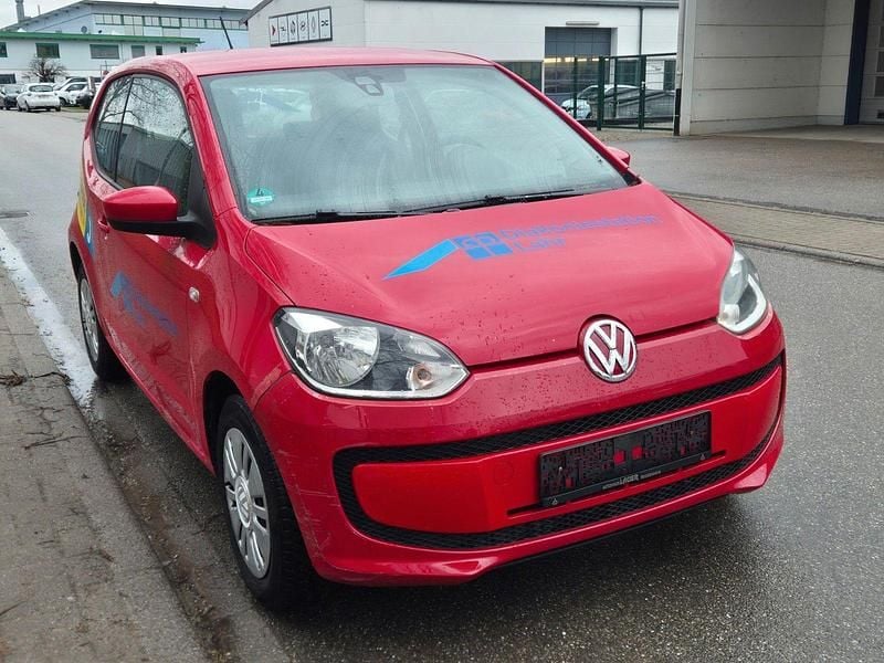 Gebraucht VW up! move up! 60 PS (44 kW) 2015 Rot Kleinwagen