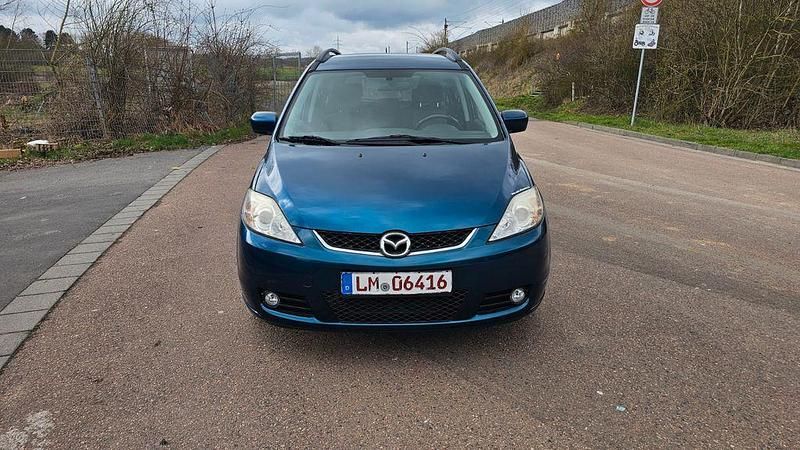 Gebraucht Mazda 5 Exclusive 145 PS (106 kW) 2006 Blau Van / Kleinbus