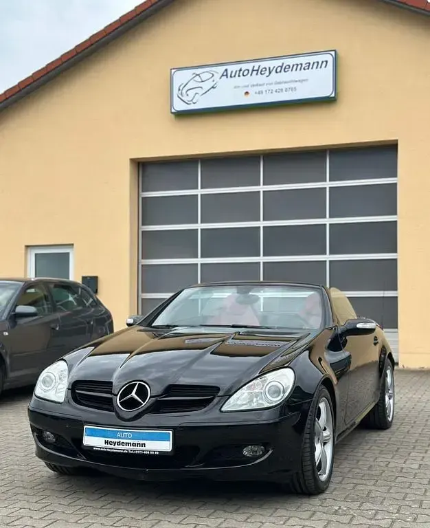 Gebraucht Mercedes SLK200 163 PS (119 kW) 2004 Schwarz Cabrio