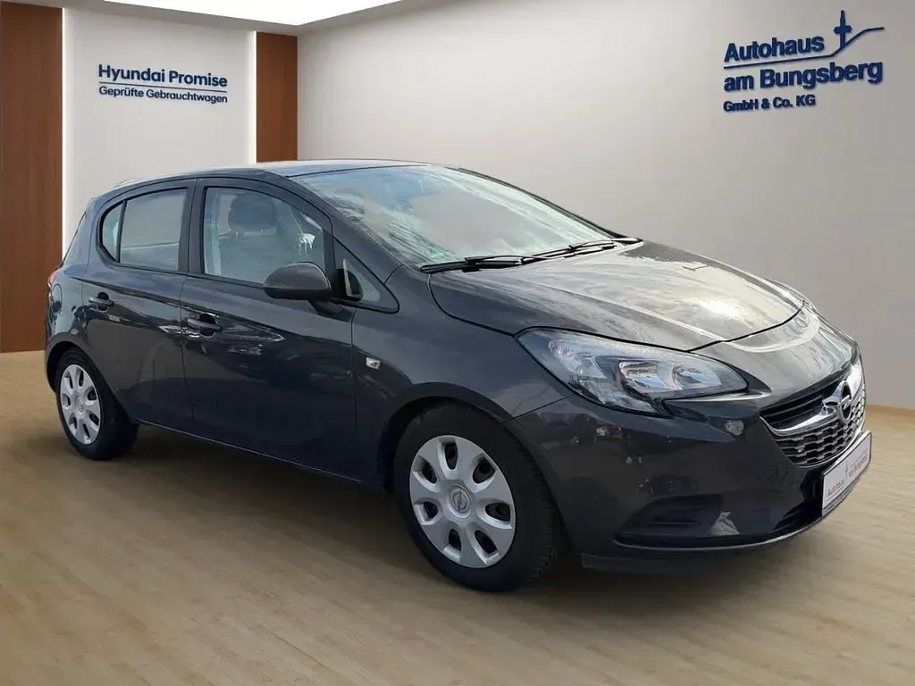 Gebraucht Opel Corsa Edition 90 PS (66 kW) 2016 Silber Kleinwagen
