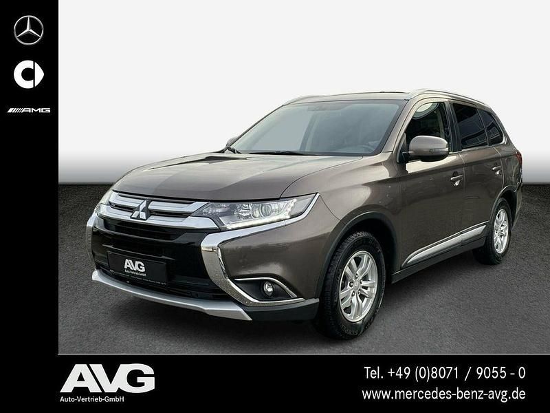 Braun Gebraucht 2015 Mitsubishi Outlander Plus SUV | 11.800 € (Guter Preis) - Bild 1/4