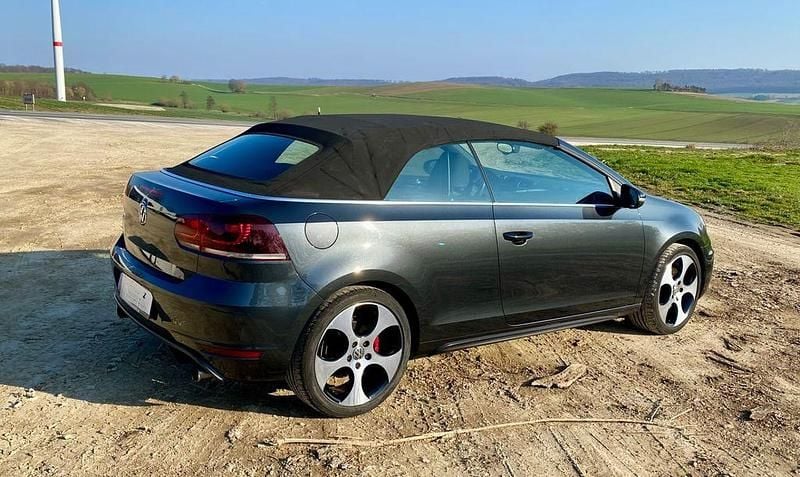 Gebraucht VW Golf Cabriolet GTI 211 PS (155 kW) 2013 Grau Cabrio