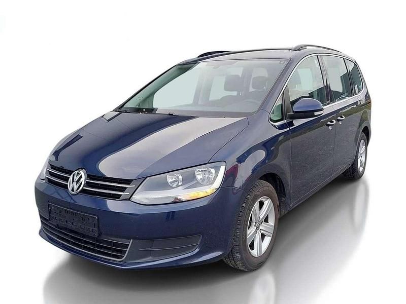 Night blue Gebraucht 2011 VW Sharan Comfortline Van / Kleinbus | 7.290 € (Fairer Preis) - Bild 1/4