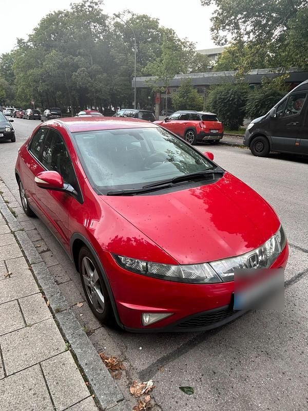 Rot Gebraucht 2008 Honda Civic Kleinwagen | 2.500 € (Superpreis) - Bild 1/4
