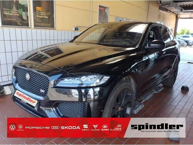 Santorini black Gebraucht 2018 Jaguar F-Pace S SUV | 28.890 € (Fairer Preis) - Bild 1/3
