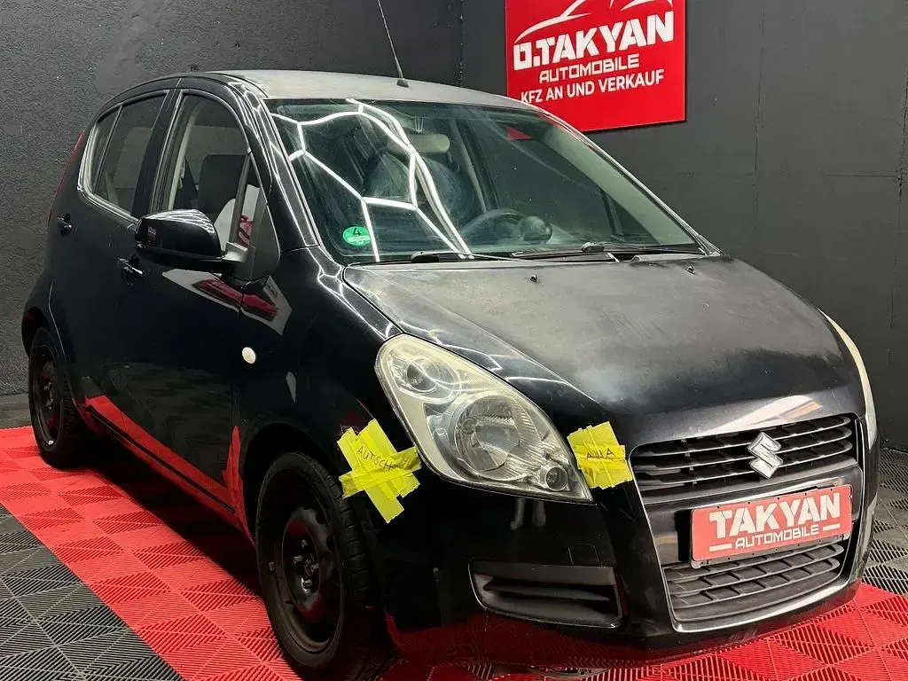Gebraucht Suzuki Splash Basic 65 PS (47 kW) 2008 Schwarz Kleinwagen