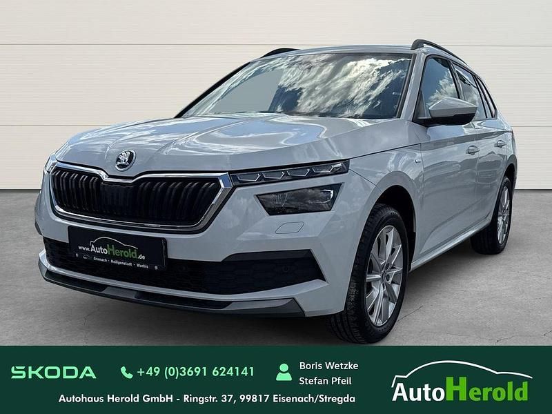 Weiß Gebraucht 2022 Skoda Kamiq Tour SUV | 18.490 € (Guter Preis) - Bild 1/4