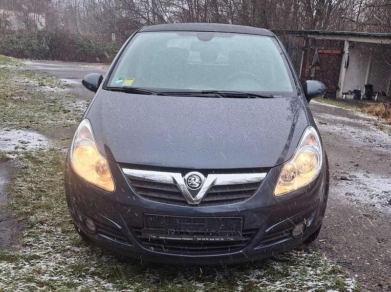 Blau Gebraucht 2008 Opel Corsa Edition Limousine | 2.400 € (Fairer Preis) - Bild 1/4