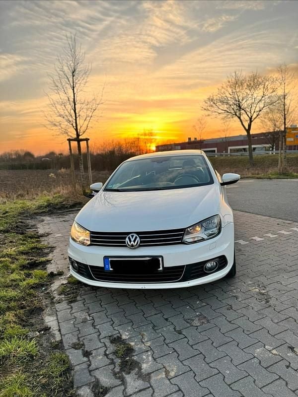 Gebraucht VW Eos 122 PS (89 kW) 2014 Weiß Cabrio
