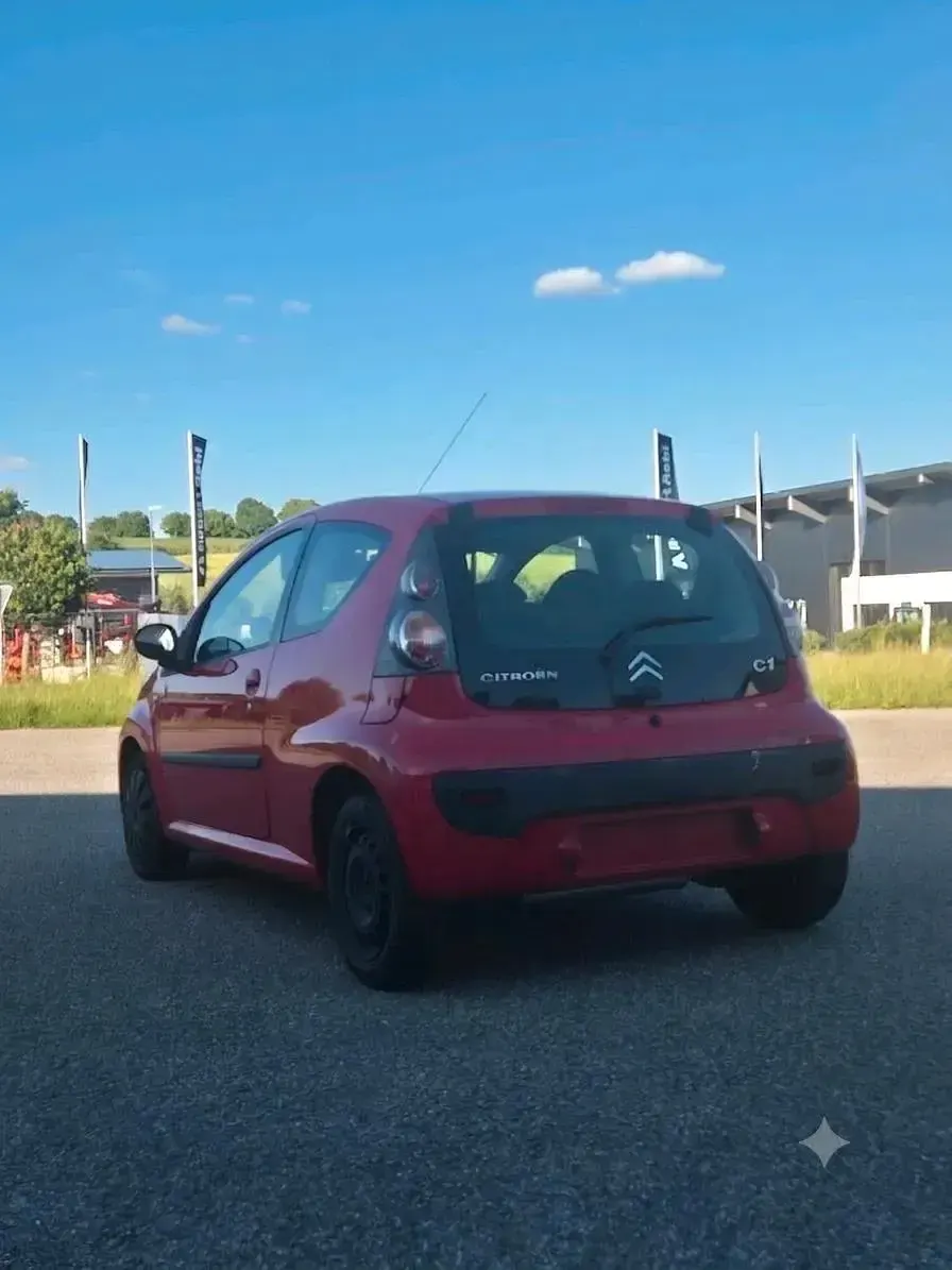 Gebraucht Citroën C1 68 PS (50 kW) 2009 Rot Kleinwagen