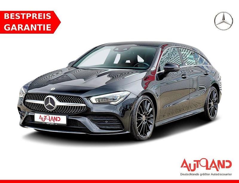 Nachtschwarz Gebraucht 2021 Mercedes CLA250 Shooting Brake AMG Kombi | 30.950 € (Fairer Preis) - Bild 1/4