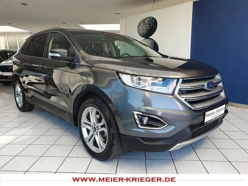 Grau Gebraucht 2017 Ford Edge Titanium SUV | 19.400 € (Fairer Preis) - Bild 1/4