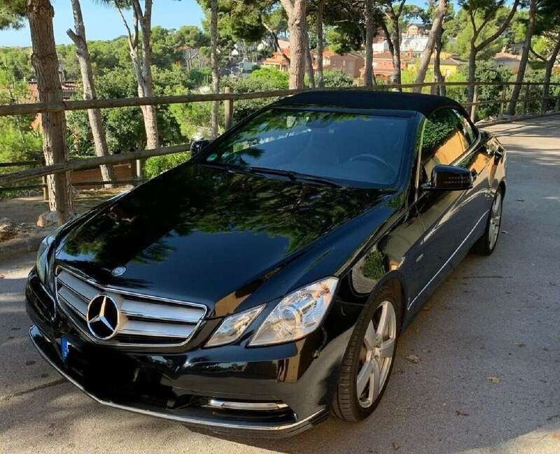 Schwarz Gebraucht 2012 Mercedes E250 Avantgarde Cabrio | 16.900 € (Fairer Preis) - Bild 1/4