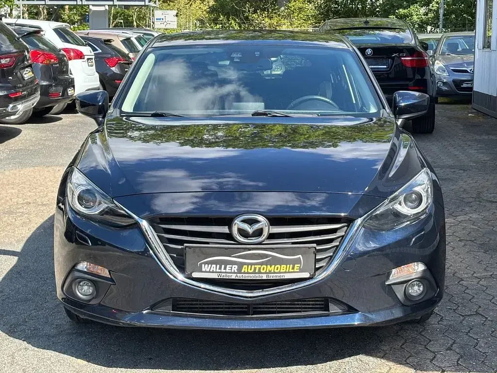 Usata Mazda 3 150 CV (110 kW) 2014 Blu Berlina