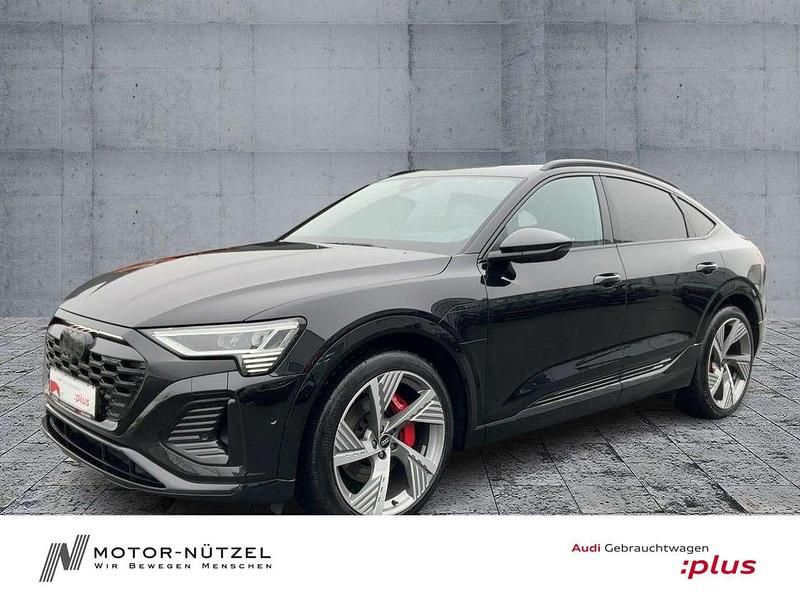 Schwarz Gebraucht 2023 Audi Q8 e-tron S-Line SUV | 69.750 € (Fairer Preis) - Bild 1/4