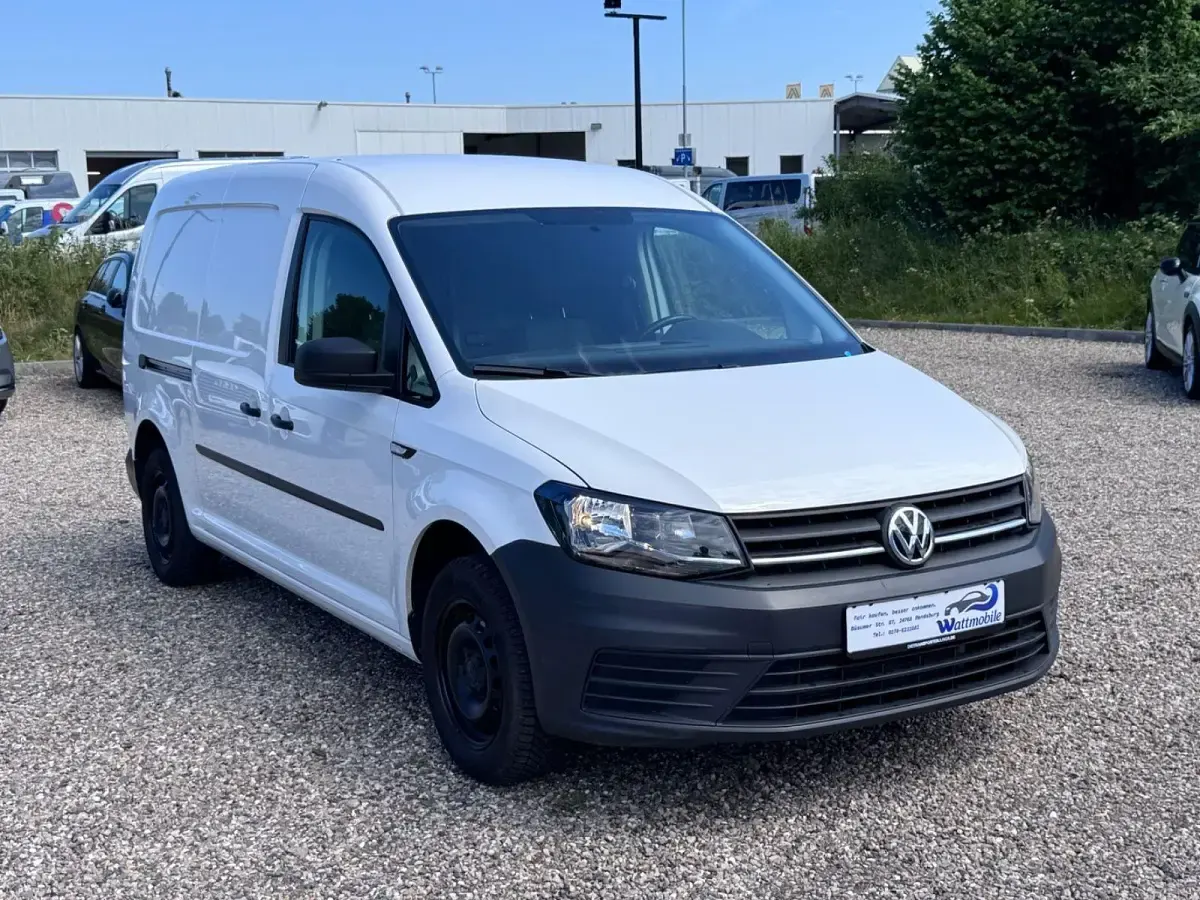 Gebraucht VW Caddy 102 PS (75 kW) 2020 Weiß Van / Kleinbus