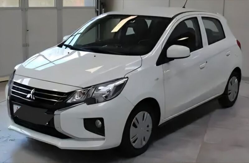Weiß Gebraucht 2021 Mitsubishi Space Star Spirit Kleinwagen | 8.800 € (Fairer Preis) - Bild 1/4