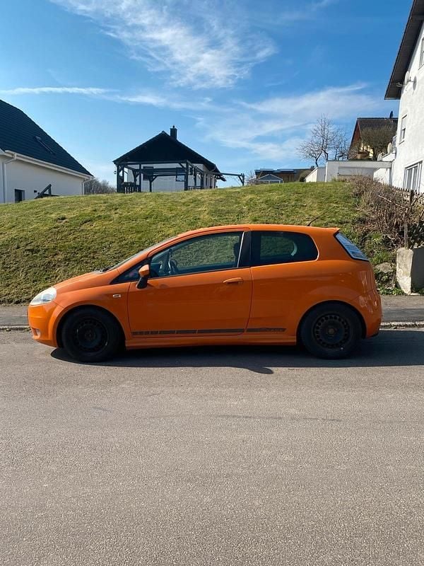 Gebraucht Fiat Punto 2008 Orange Kleinwagen