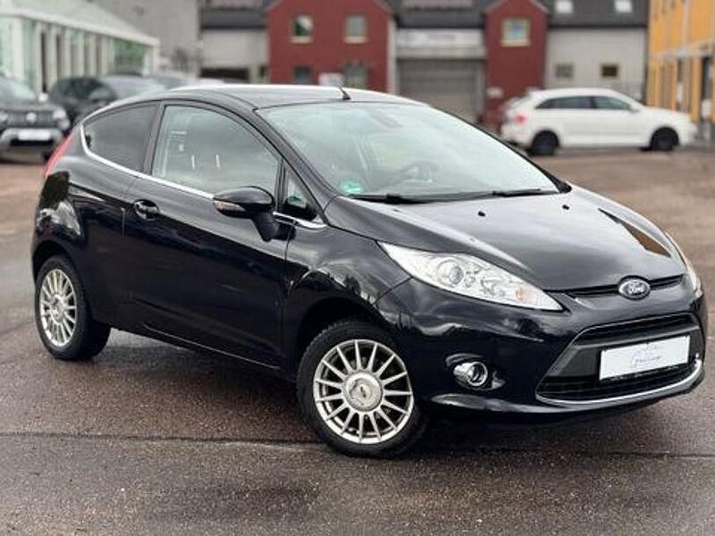 Gebraucht Ford Fiesta Titanium X 82 PS (60 kW) 2009 Schwarz Kleinwagen