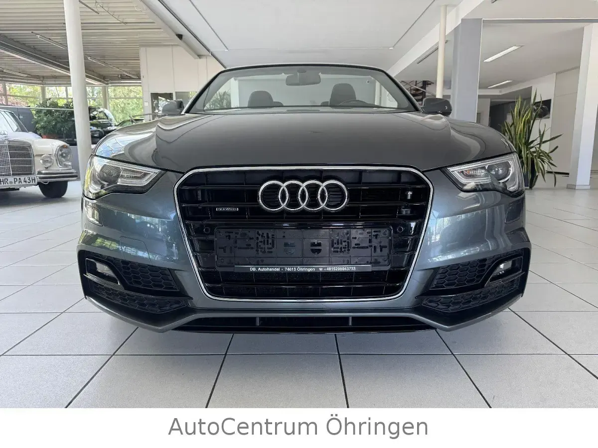 Gebraucht Audi A5 Cabriolet S-Line 190 PS (139 kW) 2016 Grau Cabrio