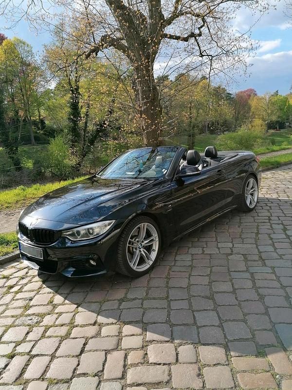 Schwarz Gebraucht 2015 BMW 430 Cabriolet M Sport Cabrio | 17.599 € (Teuer) - Bild 1/1