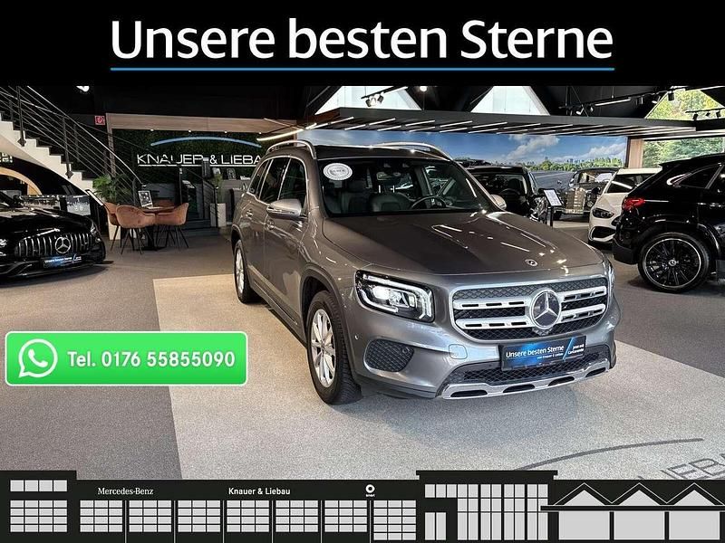 Grau Gebraucht 2021 Mercedes GLB200 Progressive SUV | 32.660 € (Etwas zu teuer) - Bild 1/4