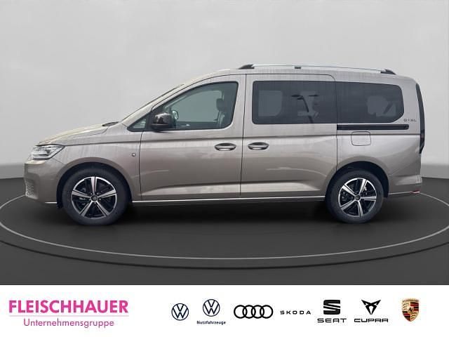 Neu VW Caddy Goal 122 PS (89 kW) 2025 Beige Van / Kleinbus