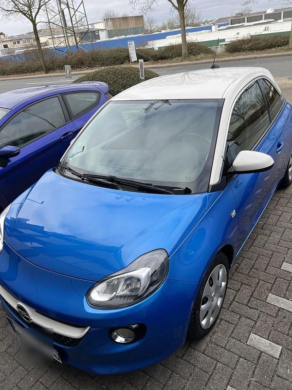 Blau Gebraucht 2018 Opel Adam Kleinwagen | 7.850 € (Guter Preis) - Bild 1/4
