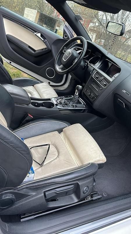 Usata Audi A5 239 CV (175 kW) 2009 Bianco Coupé