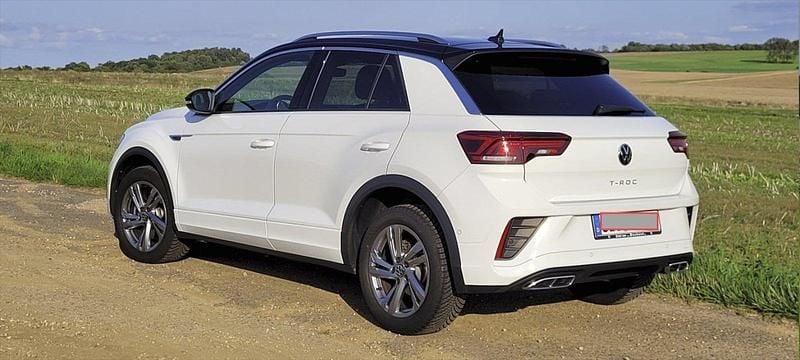 Gebraucht VW T-Roc R-line 150 PS (110 kW) 2024 Weiß SUV