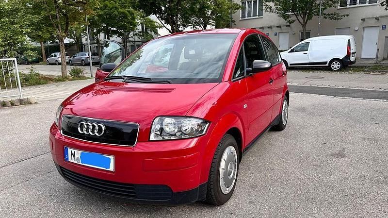 Rot Gebraucht 2002 Audi A2 Kleinwagen | 9.850 € - Bild 1/4