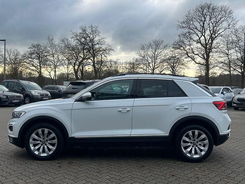 Gebraucht VW T-Roc Sportline 150 PS (110 kW) 2021 Weiß SUV