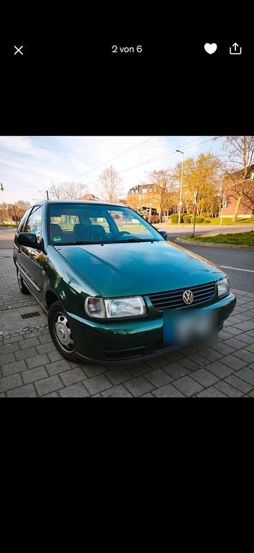 Gebraucht VW Polo 60 PS (44 kW) 1999 Grün Kleinwagen