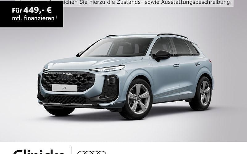 Grau Gebraucht 2025 Audi Q3 S-Line SUV | 51.500 € - Bild 1/4