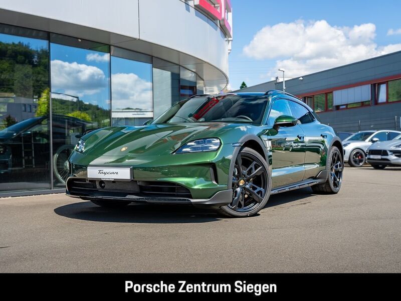 Grün Gebraucht 2025 Porsche Taycan Cross Turismo Limousine | 110.900 € - Bild 1/4