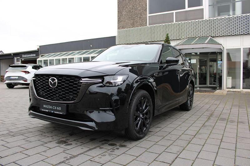 Schwarz Neu 2025 Mazda CX-60 Homura-Line SUV | 58.593 € (Etwas zu teuer) - Bild 1/4