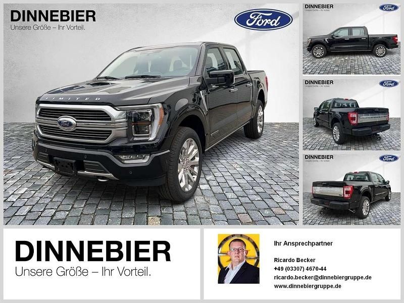 Agate black metallic Gebraucht 2024 Ford F-150 Limited Abholung | 83.689 € (Fairer Preis) - Bild 1/2